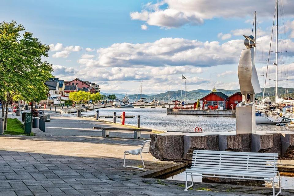 Studio W Centrum Miasta Holmestrand, Norwegia Eksteriør bilde